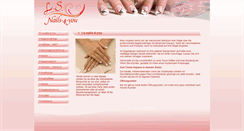 Desktop Screenshot of ls-nails-4-you.de